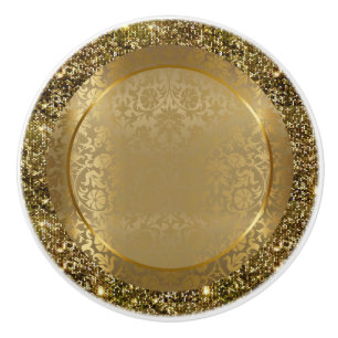 Snygg Elegant Guld design Knopp