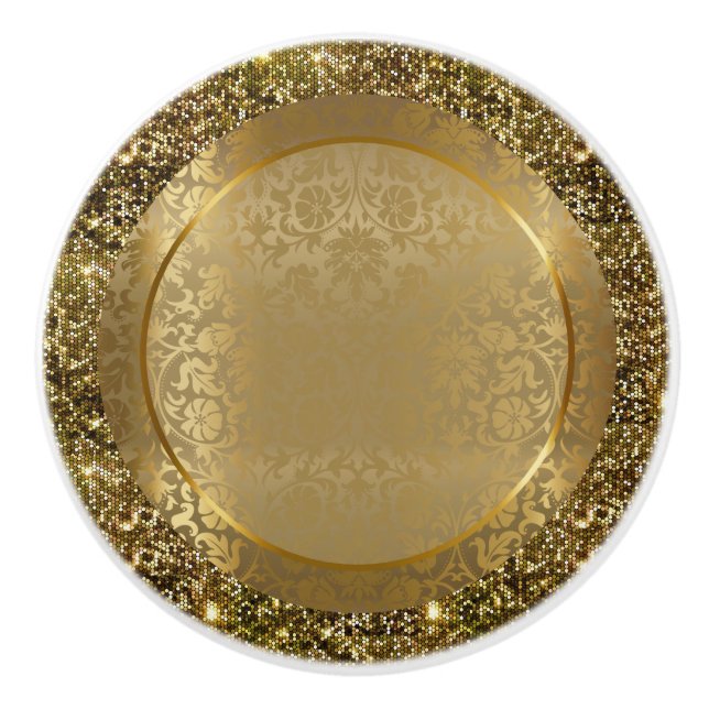 Snygg Elegant Guld design Knopp (Framsidan)