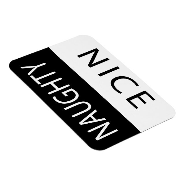 Snygg eller frätig, flimmerbar magnet (Högersidan)