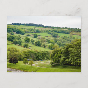 Snygg engelsk Landcape Yorkshire Dales Vykort
