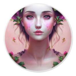 Snygg Etheral Enchanted Woman Fantasy Art Knopp