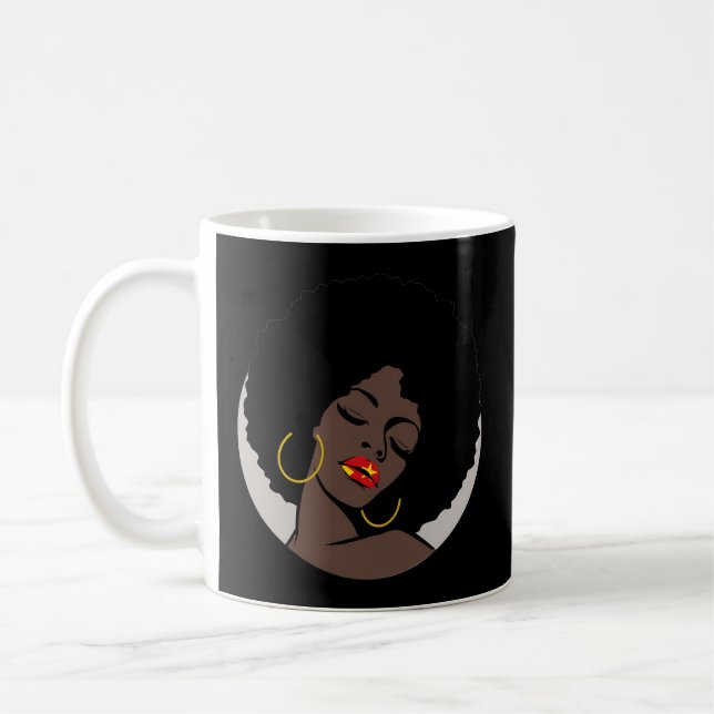 Snygg etiopisk tigry Tigray Mamma Kaffemugg (Vänster)
