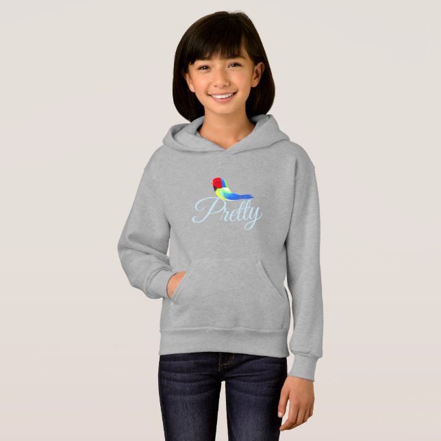 Snygg Fågel T Shirt (Hel framsida)
