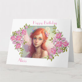Snygg Fairy-flicka. Kort
