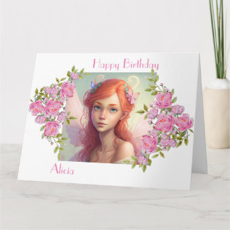 Snygg Fairy-flicka. Kort