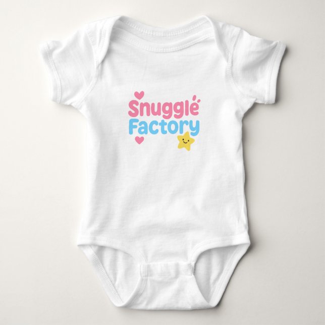 Snygg Faktor Söt Neon Barn Design T Shirt (Framsida)