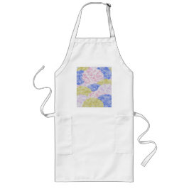 Snygg Fält av Hydrangeas Långt Förkläde