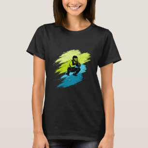 Snygg Fångare för Softboll- och Basebollspelare T Shirt