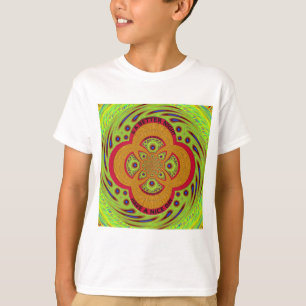 Snygg fantastisk African Mandala Mönster Design T Shirt