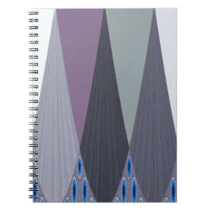 Snygg Fantastisk Chevron Design Art-utskrift Anteckningsbok