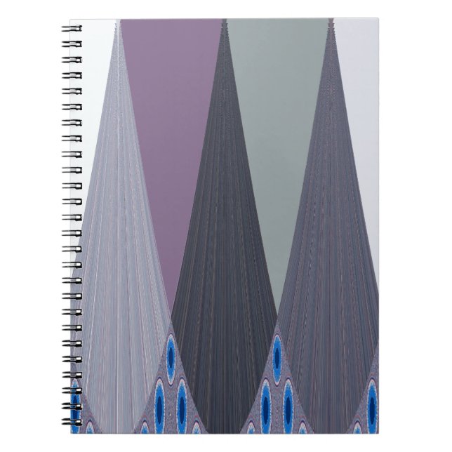 Snygg Fantastisk Chevron Design Art-utskrift Anteckningsbok (Framsidan)