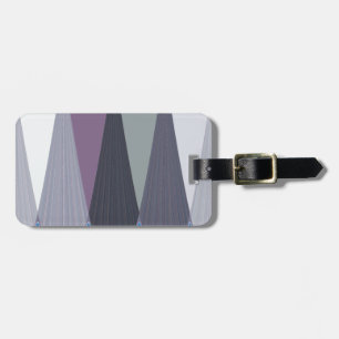 Snygg Fantastisk Chevron Design Art-utskrift Bagagebricka