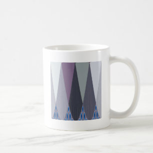 Snygg Fantastisk Chevron Design Art-utskrift Kaffemugg