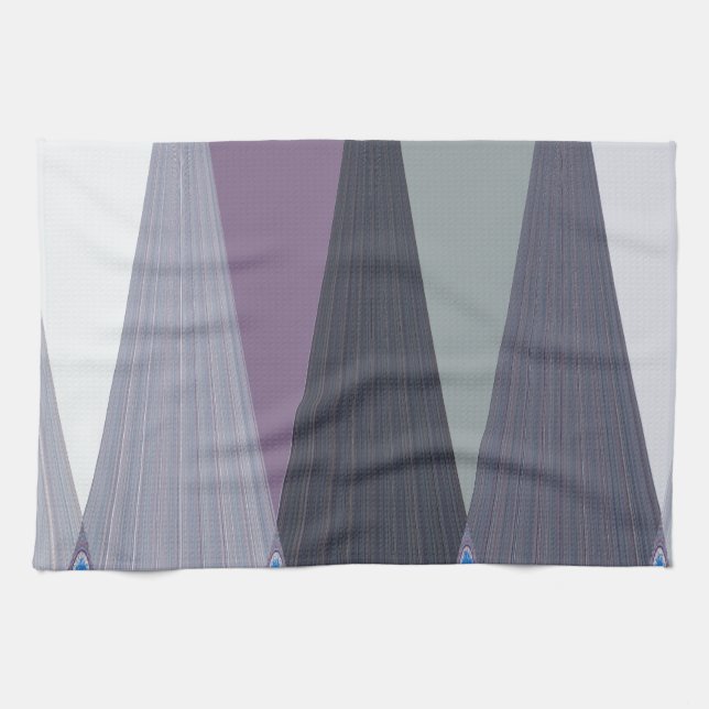 Snygg Fantastisk Chevron Design Art-utskrift Kökshandduk (Horisontell)