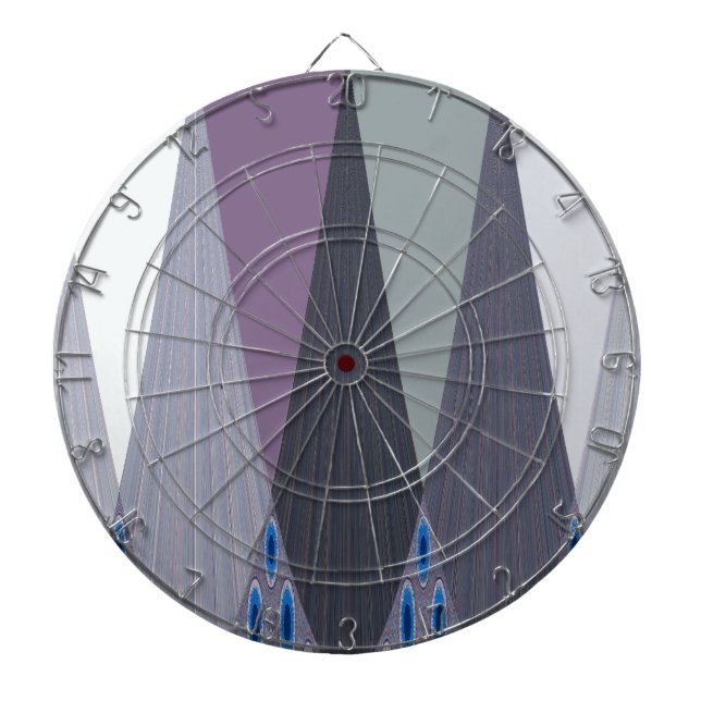 Snygg Fantastisk Chevron Design Art-utskrift Piltavla (Framsidan)