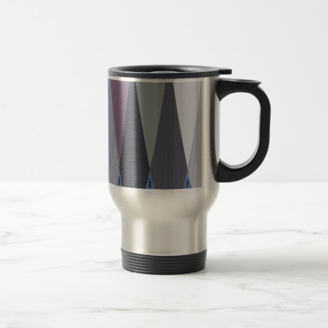 Snygg Fantastisk Chevron Design Art-utskrift Resemugg (Höger)