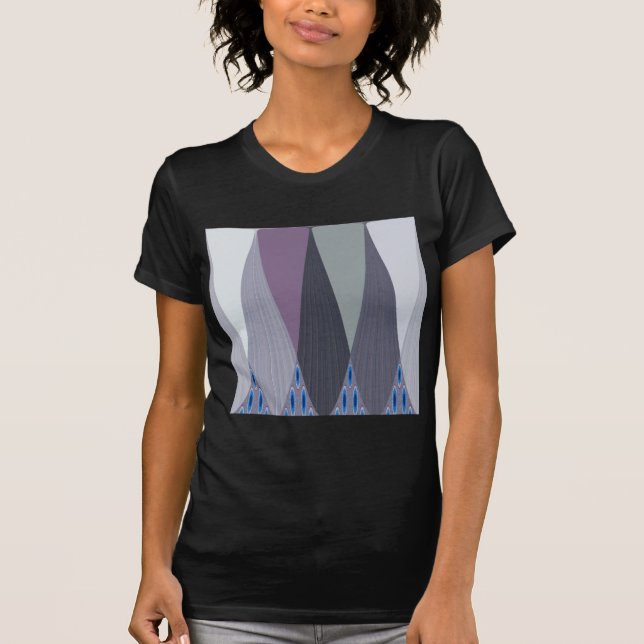Snygg Fantastisk Chevron Design Art-utskrift T-shirt (Framsida)