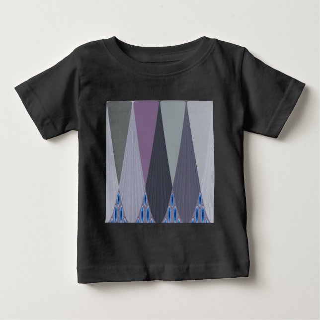 Snygg Fantastisk Chevron Design Art-utskrift Tee (Framsida)