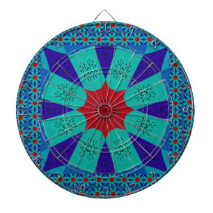 Snygg Fantastisk Egyptisk kvinnlig design Färg Piltavla
