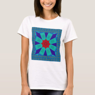 Snygg Fantastisk Egyptisk kvinnlig design Färg Tee