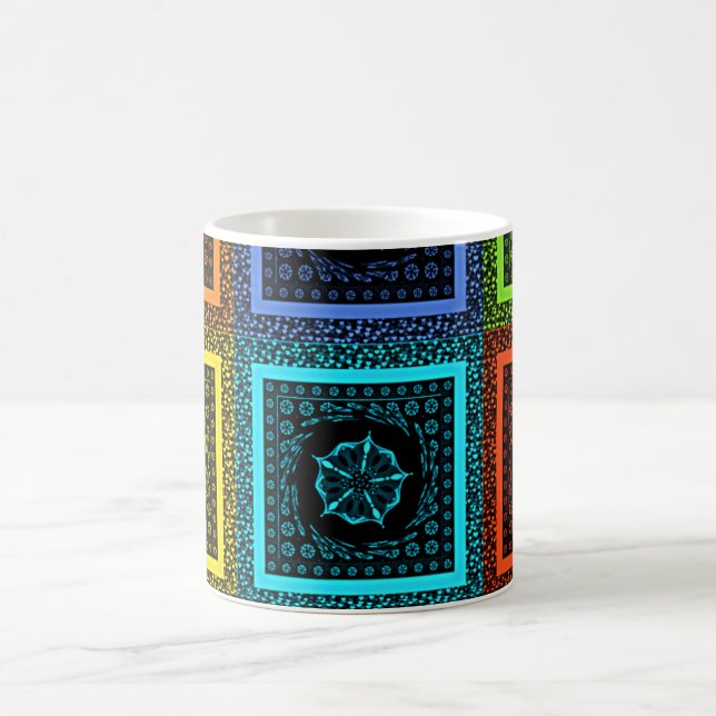 Snygg, fantastisk femininisk design kaffemugg (Center)