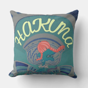 Snygg fantastisk Hakuna Matata-designkonst Utomhuskudde