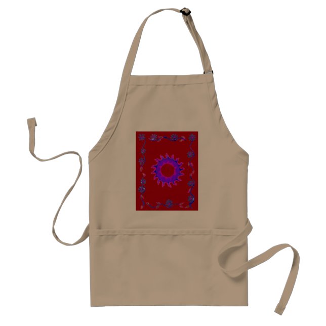 Snygg fantastisk India Motif Mendi Art Design (Framsidan)