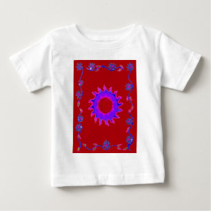 Snygg fantastisk India Motif Mendi Art Design T Shirt