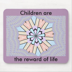 Snygg Fantastisk Mjuk pastel Geometric Art Skriv u Musmatta