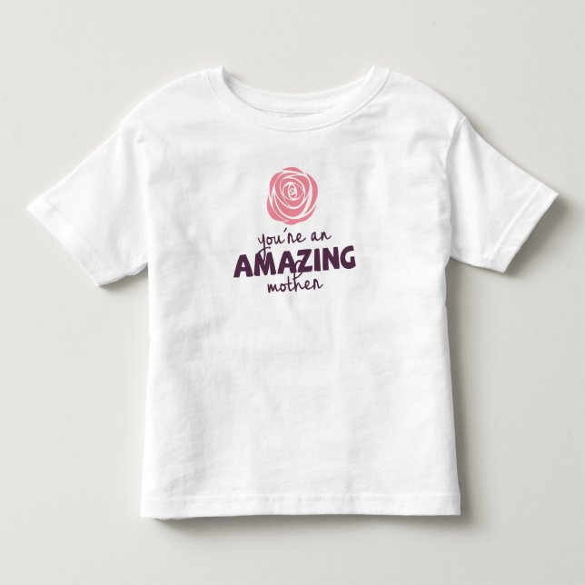 Snygg Fantastisk Mors dag | Shirt T-shirt (Framsida)