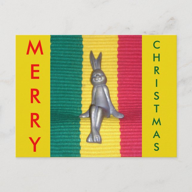 Snygg fantastisk Rabbit Kingston Jamaica Helg Vykort (Framsida)