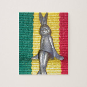 Snygg fantastisk Rabbit Kingston Jamaica Pussel