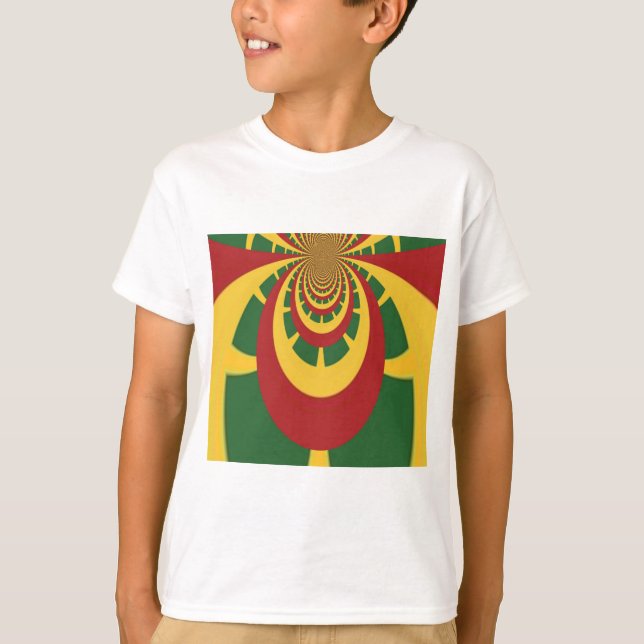 Snygg Fantastisk Rasta Färg Art-utskrift Tröja (Framsida)