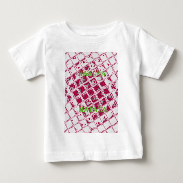 Snygg Fantastisk Red Snyggt Spegel Image Art T-shirt (Framsida)