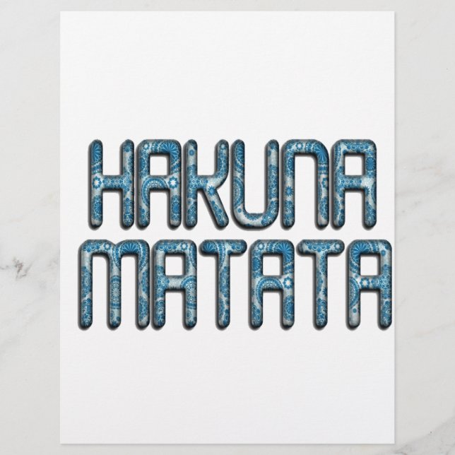 Snygg fantastisk Swahili textoffertutformning (Framsida)