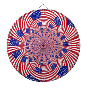 Snygg Fantastisk United Stater Flagga Kaleidoscope Piltavla