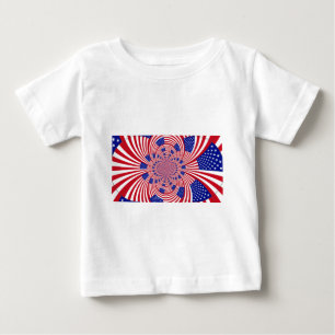 Snygg Fantastisk United Stater Flagga Kaleidoscope Tröja