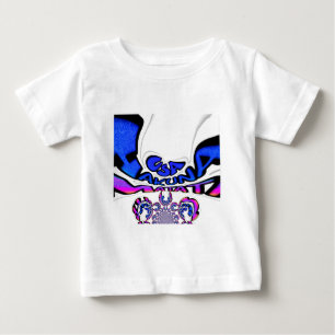 Snygg Fantastisk USA Roligt Text Art Mönster Desig Tee