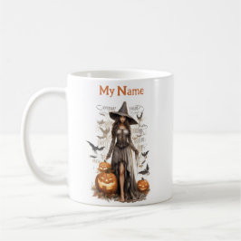 Snygg fantastiska flicka: Halloween Witch Kopp