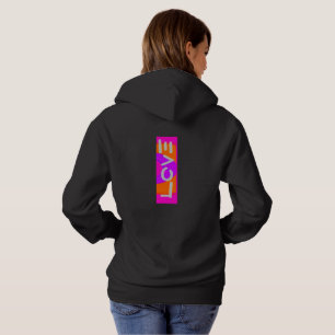 Snygg Färg av Kärlek Kvinnor T Shirt