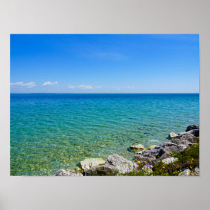 Snygg Färg av Sjö Huron Poster