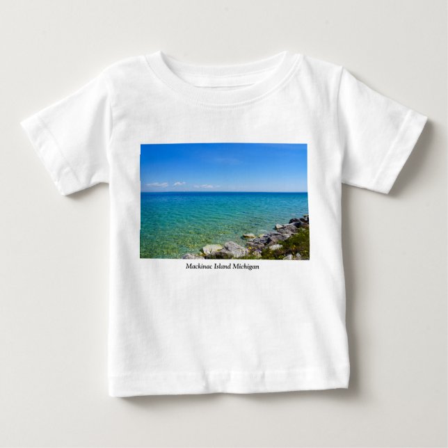 Snygg Färg av Sjö Huron T Shirt (Framsida)