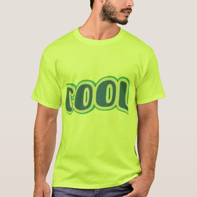 Snygg fet typsnittsdesign. t shirt (Framsida)