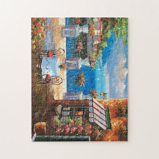 Snygg fin konst Canvas Jigszle Puzzle Pussel (Vertikal)