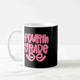 Snygg fjärde klass Ck till skolan Coquette Bow Tea Kaffemugg