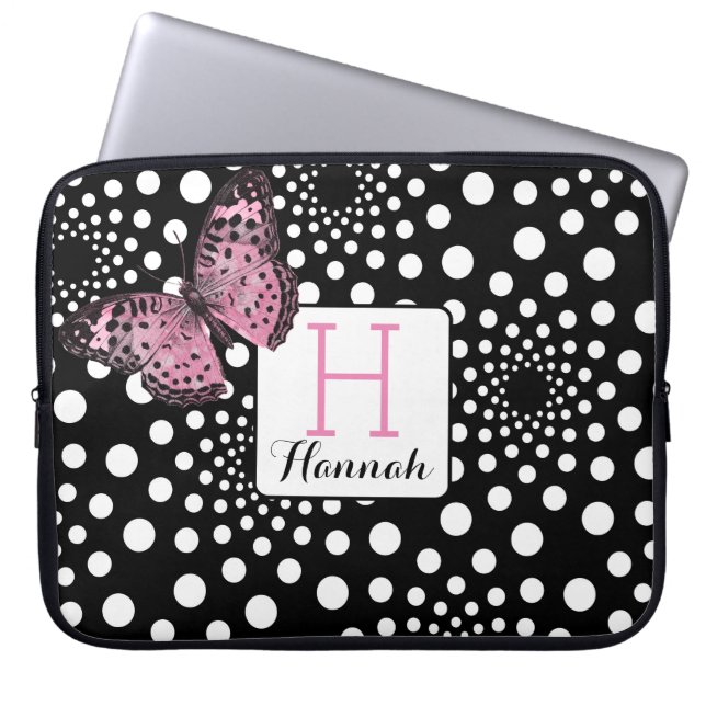 Snygg fjäril - anpassa din egen laptop fodral (Framsidan)