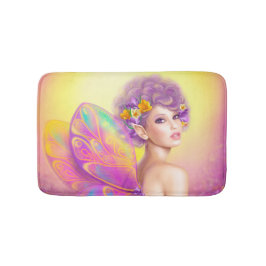 Snygg fjäril badrumsmatta