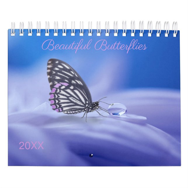 Snygg fjärilfoto kalender (Omslag)