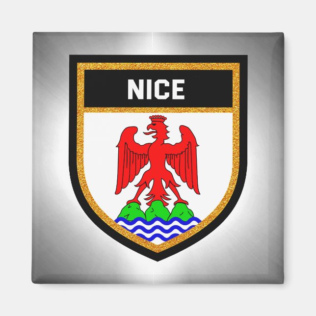 Snygg Flagga Magnet (Framsidan)