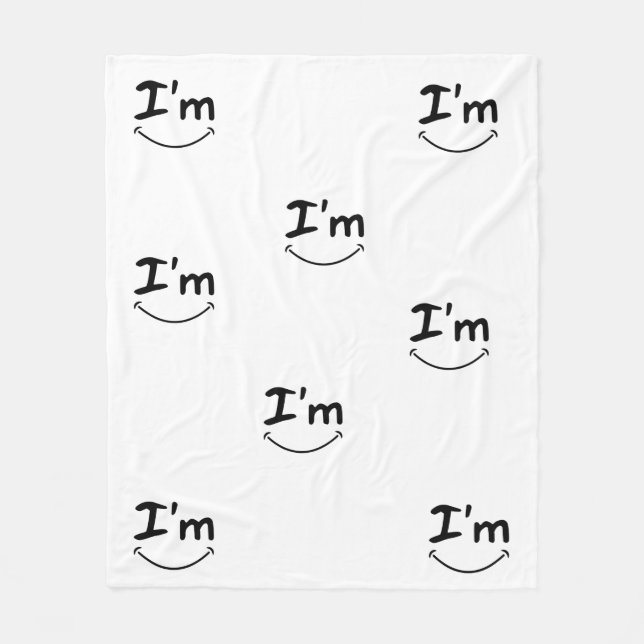 Snygg fleece Blanket för dig (Framsidan)